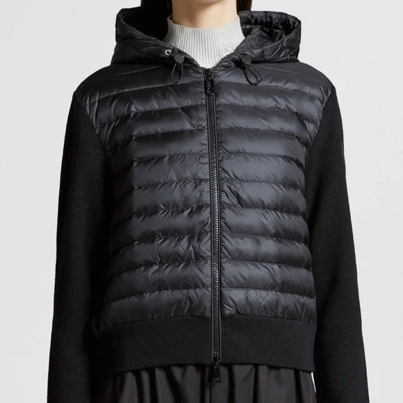 NWT Moncler zip up padded hoodie Women’s size S firm price no offers
